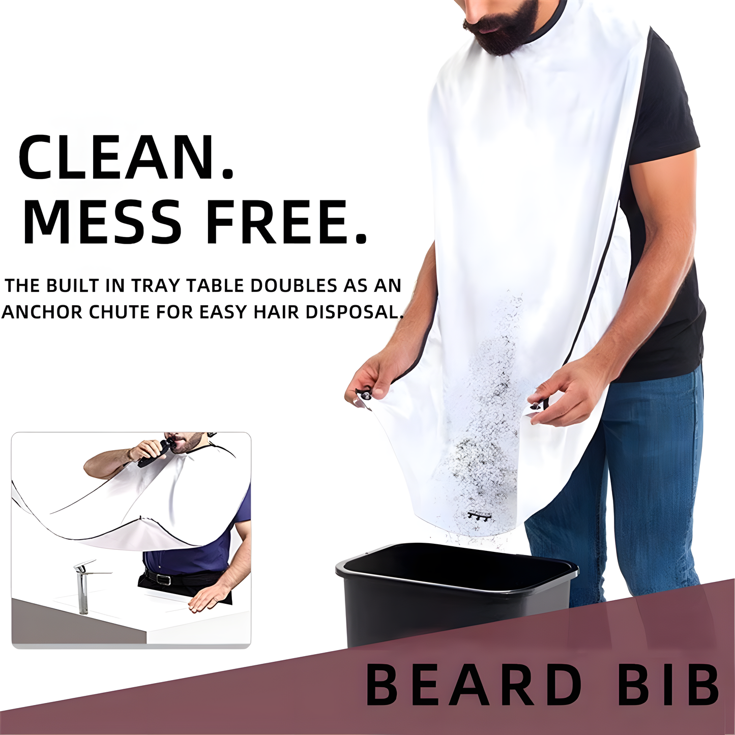 Skrup™ Beard Bib